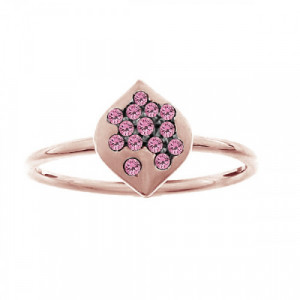 Ring Gold and Pink Sapphire