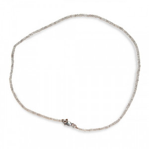Chain in 18 Kt Blanco Oro  Grey Diamantes