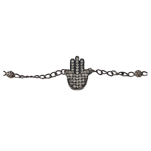 Collar Plata Diamantes