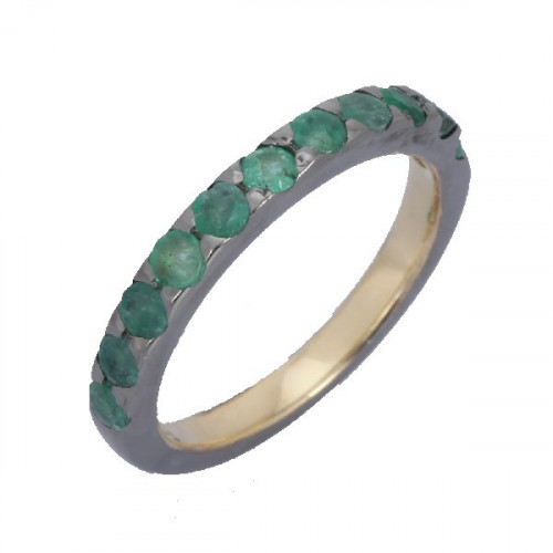 Ring Silver Emerald