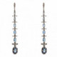 Earrings Aquamarine