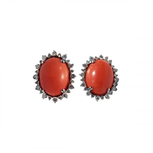 Pendientes Coral