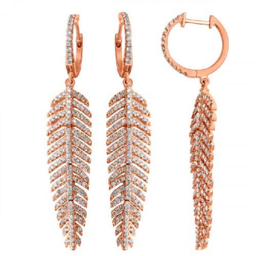 Earrings Les Plumes