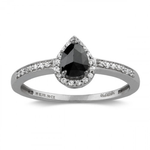 Ring black diamond