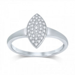 Ring white gold and diamonds