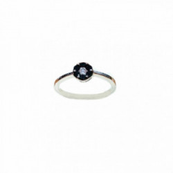 Ring gold and black diamond