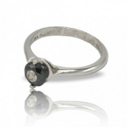 Ring black diamond