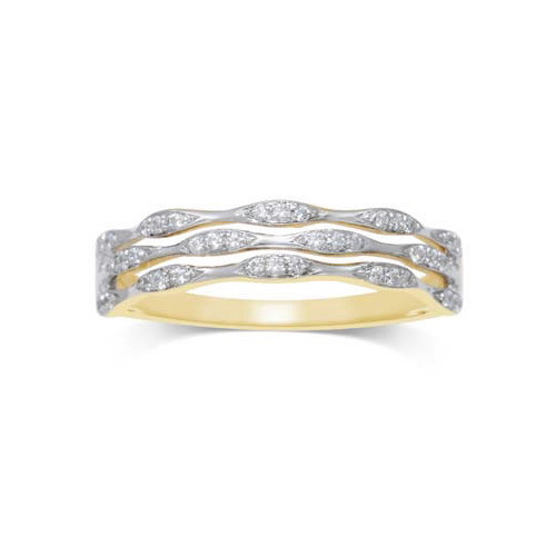 Ring gold and diamonds
