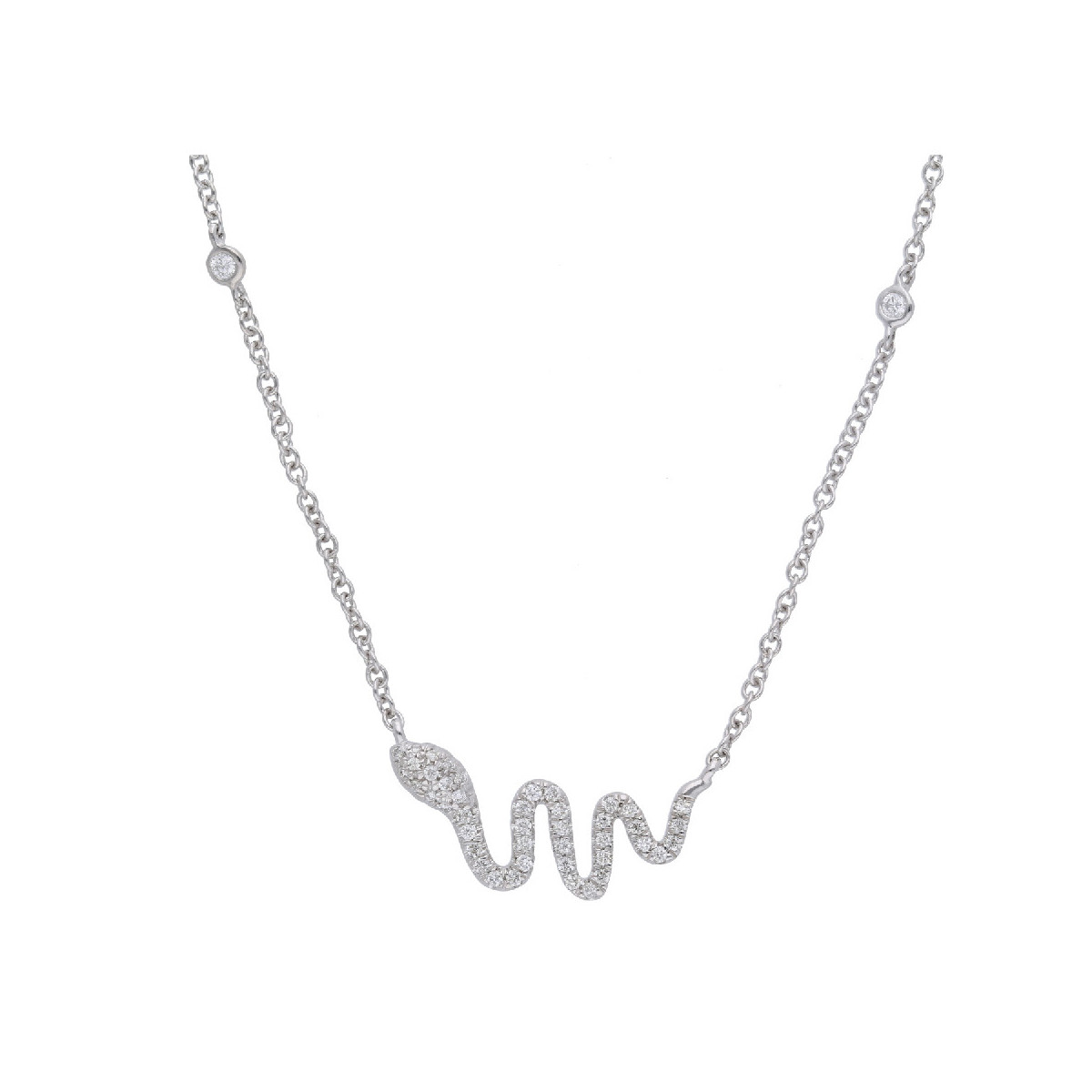 Collar de oro y diamantes