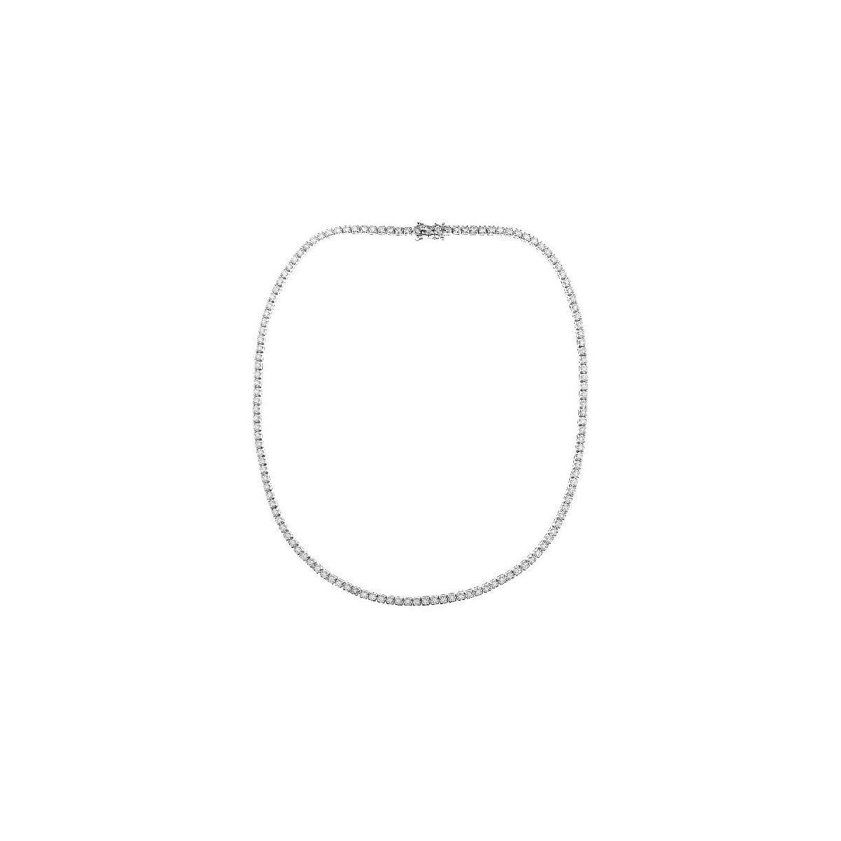 Necklace 18 Kt White Gold