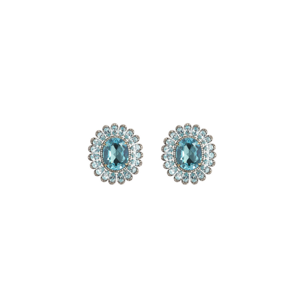 Pendientes Aquamarine