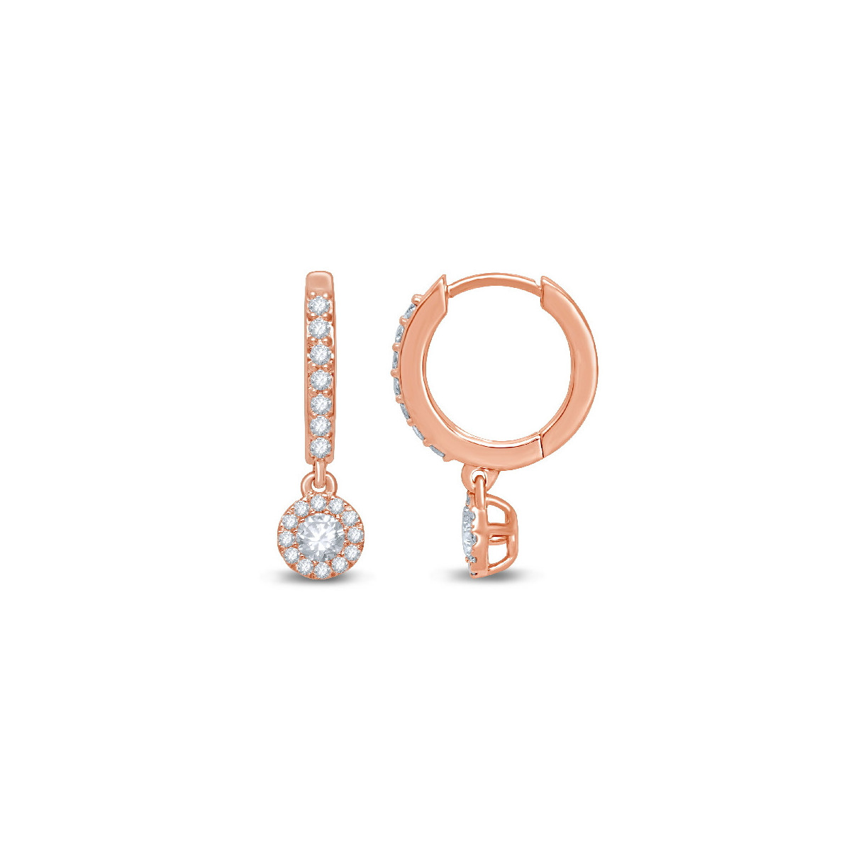 Earrings Fusion & Solitaire