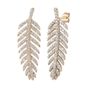 Earrings Les Plumes