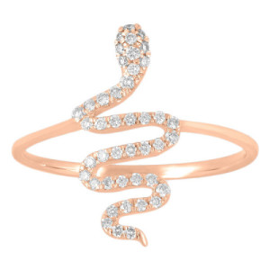 Anillo de oro y diamantes