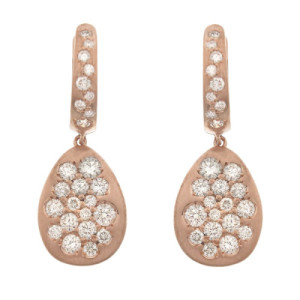 Earrings Gold and Diamonds