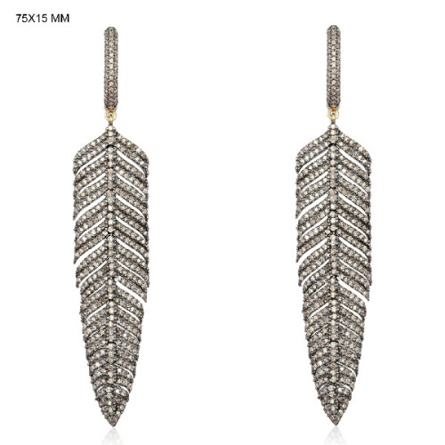 Earrings Feather