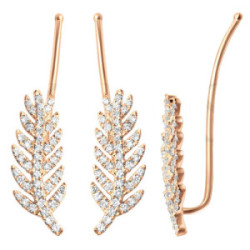 Earrings Les Plumes