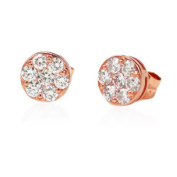 Pendientes oro y diamantes