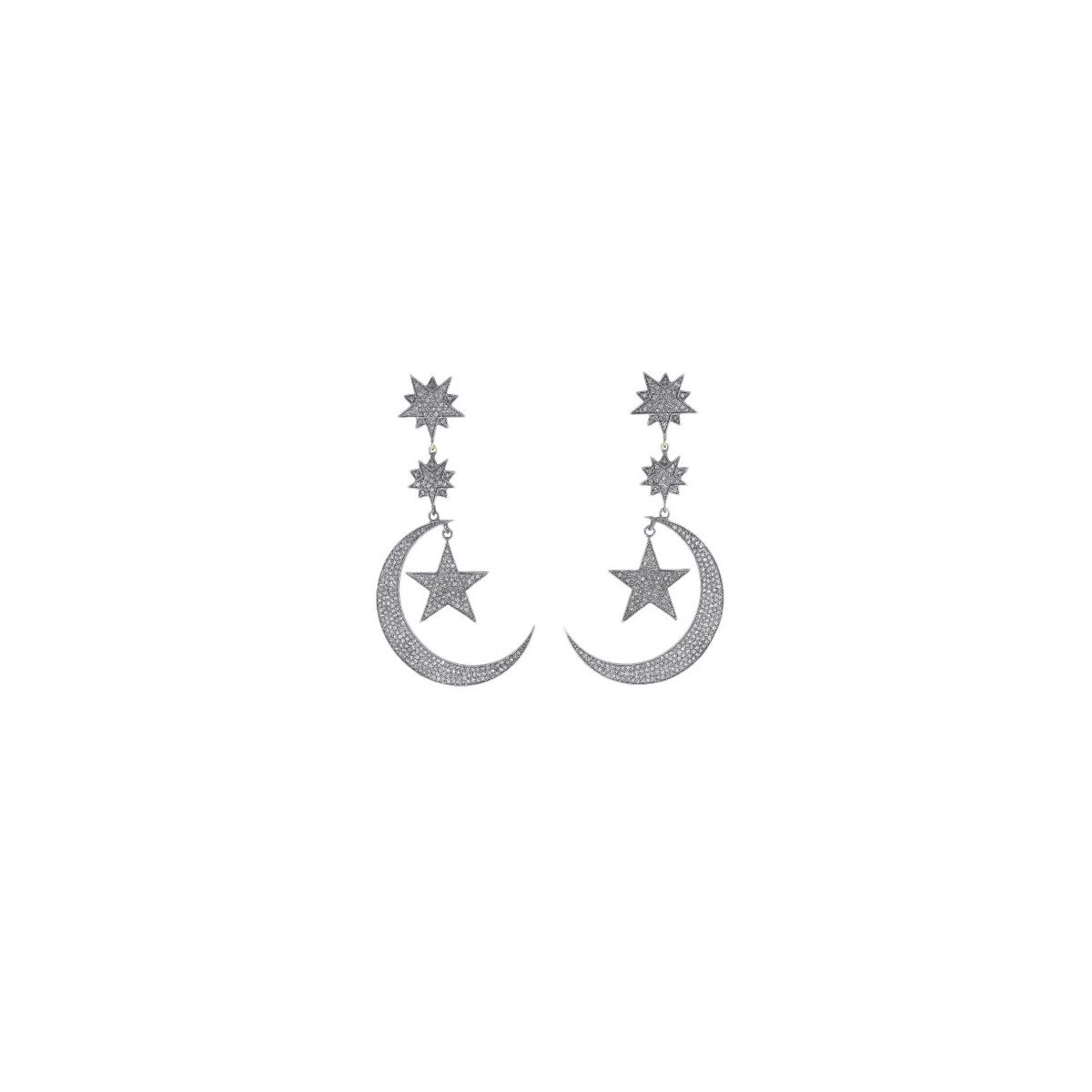 Earrings Star D´Art