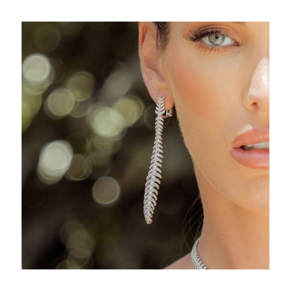 Earring Les plumes