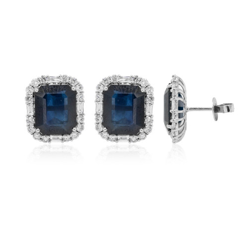 Pendientes Zafiro