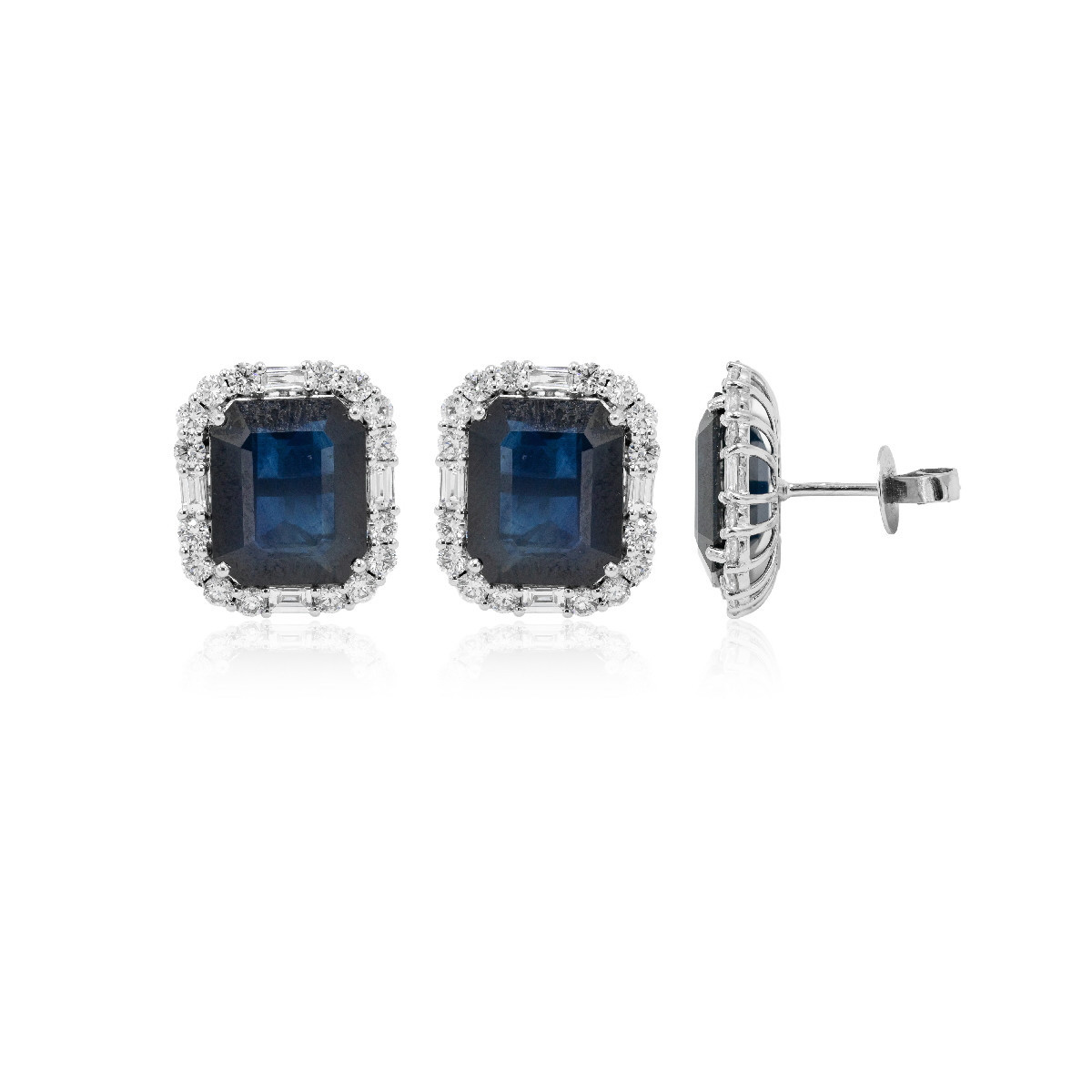 Pendientes Zafiro