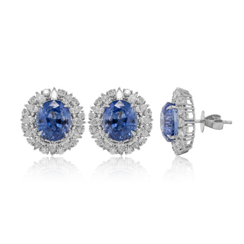 Pendientes Zafiro