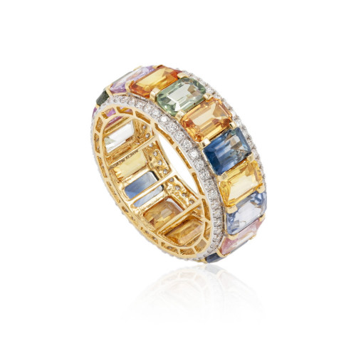 Ring Multisapphires