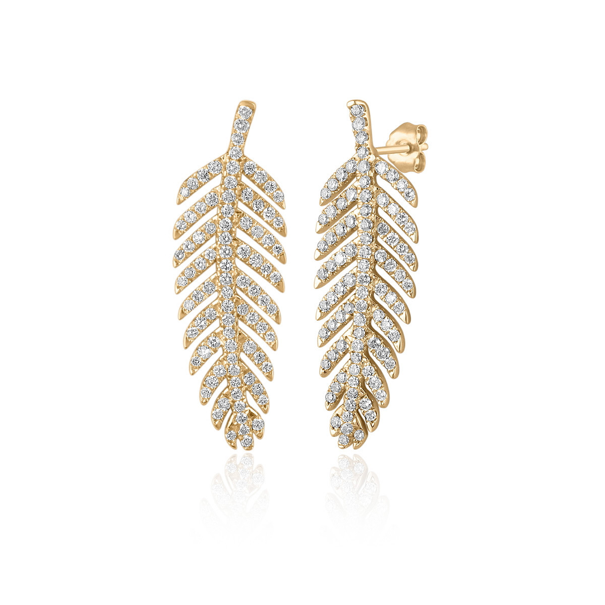 Earrings Les Plumes