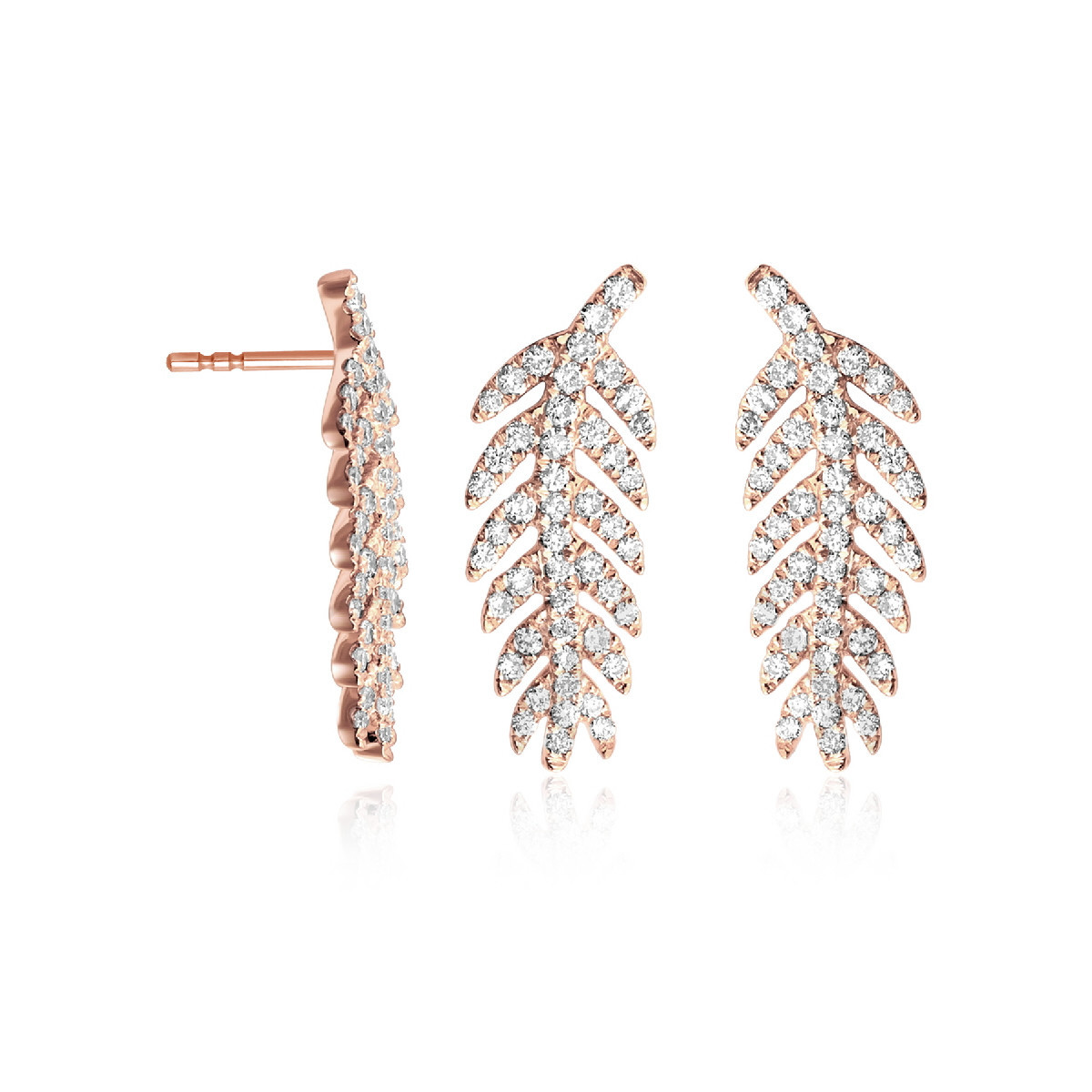 Earrings Les Plumes