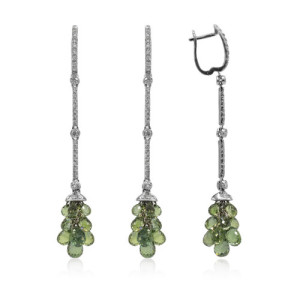 Pendientes Turmalina