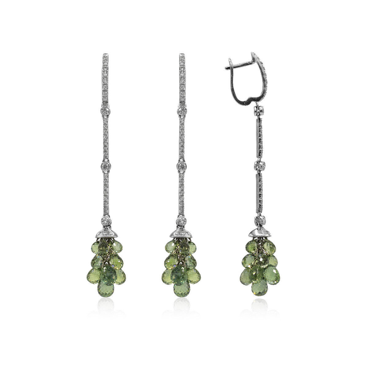 Pendientes Turmalina