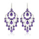 Earrings Amethyst