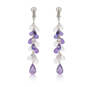 Earrings Amethyst