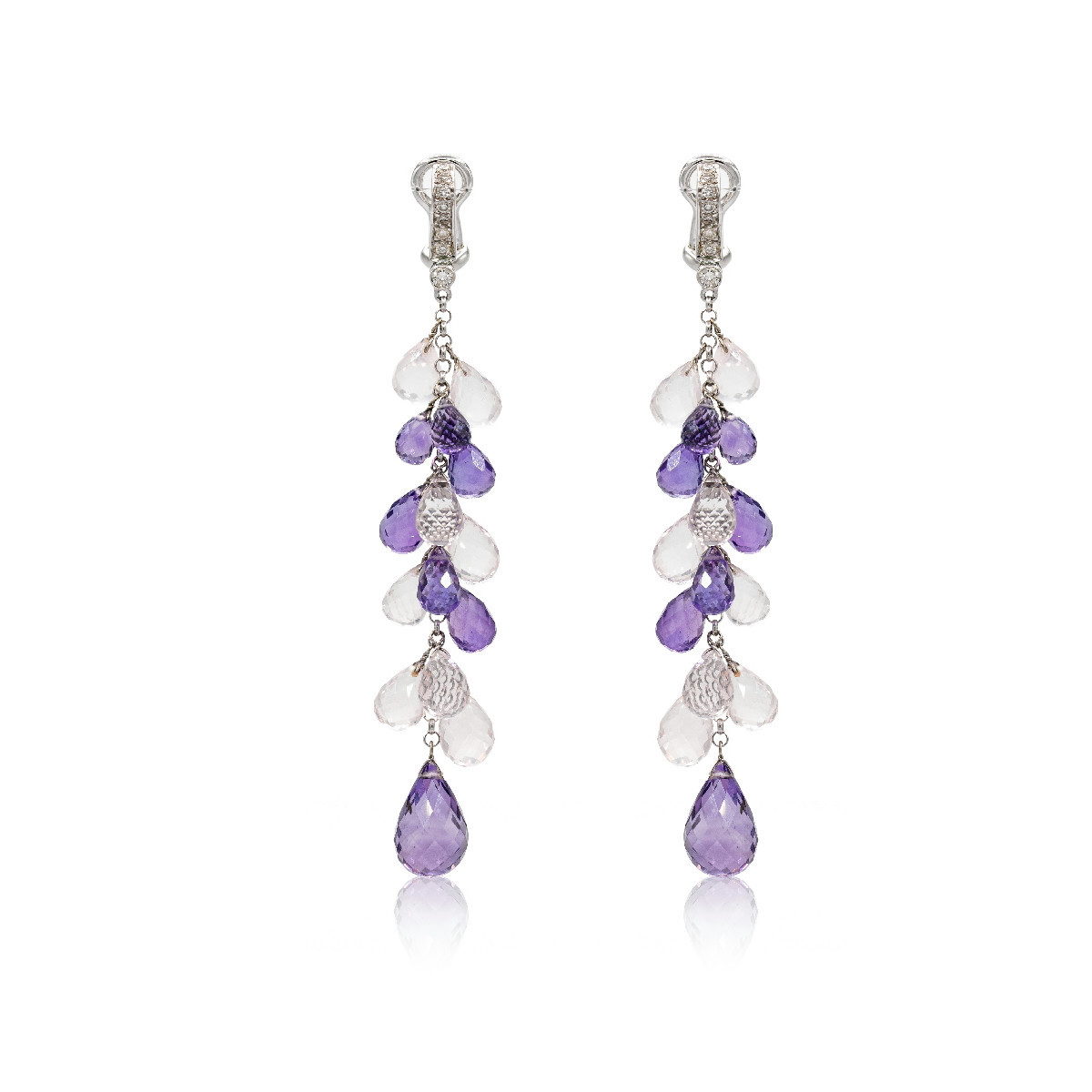 Earrings Amethyst