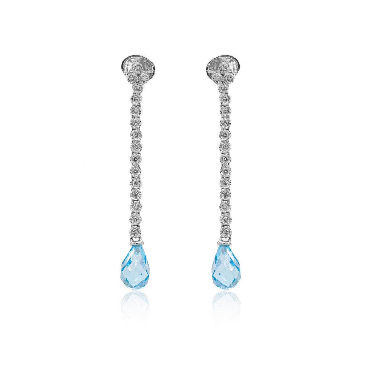 Earrings Topaz