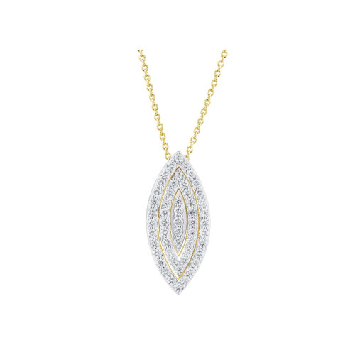 Colgante oro y diamantes