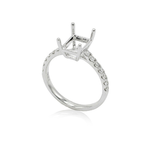 Semimount ring