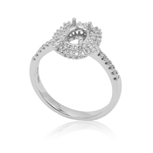 Semimount ring