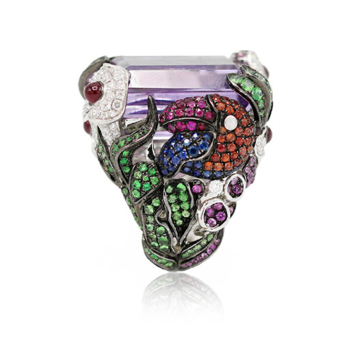 Ring sapphire