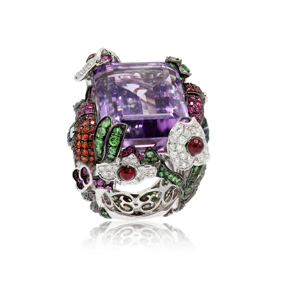 Ring sapphire