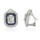 Earrings sapphire