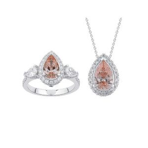 Anillo-Colgante Convertible Diamante Lab-Grown