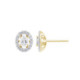 Pendientes oro y diamantes
