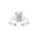 Anillo de oro y diamantes Lab-Grown