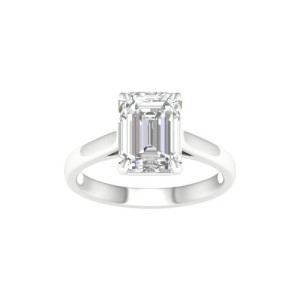Anillo de oro y diamantes Lab-Grown
