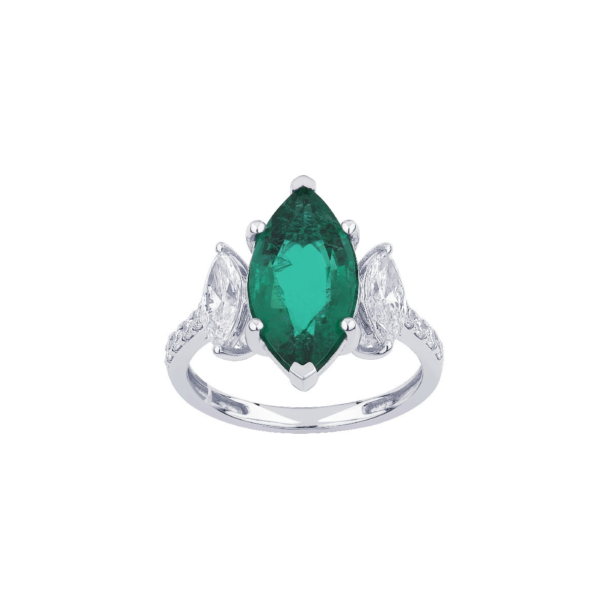 LG Diamond and LG Emerald Ring