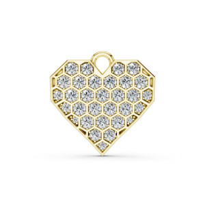 Charm oro y diamantes