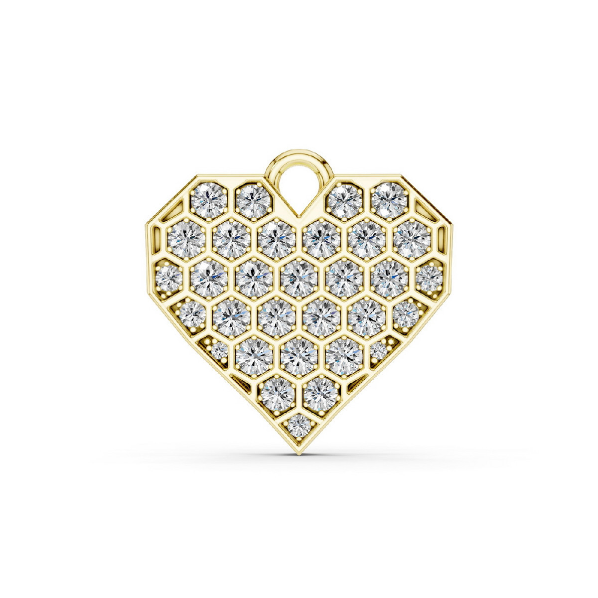Charm oro y diamantes