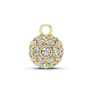 Diamond and gold Charm